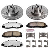PowerStop K1863-36 97-00 fits Ford F-150 Front Z36 Truck & Tow Brake Kit