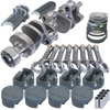 Eagle 13552L030 fits Chevy LT1350 1Pc 3.750in Crank 6.000in I-Beam Rods -16cc 4.030in Pistons Rotating Assembly