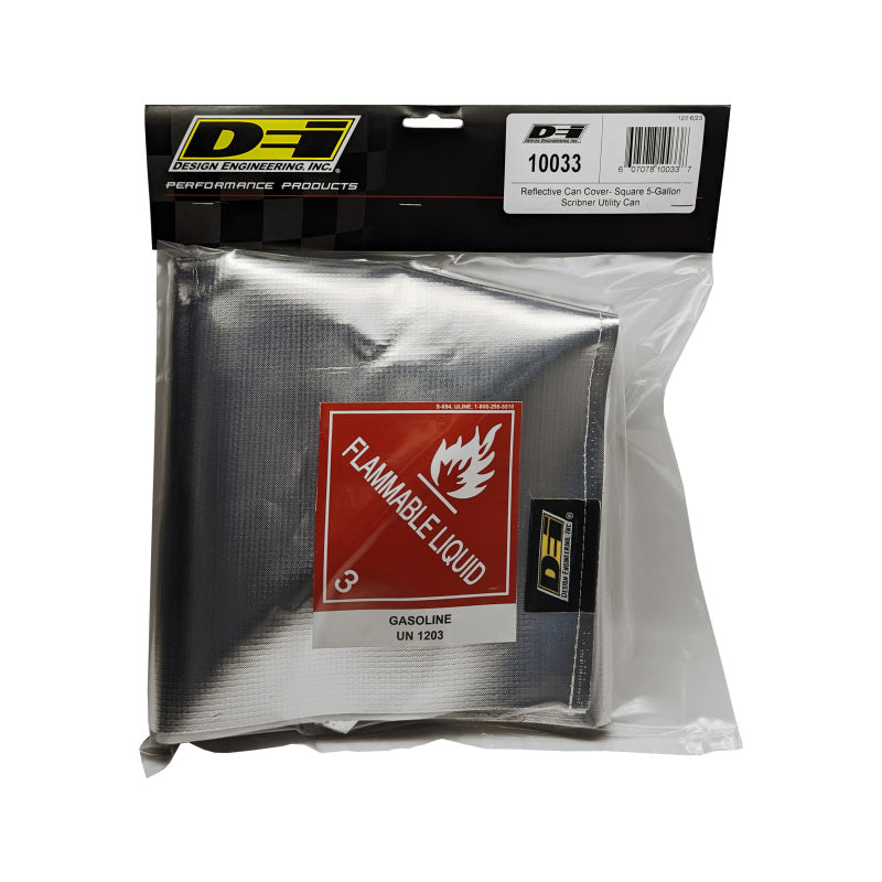 DEI  10033 Reflective Fuel Can Cover 5 Gallon Square Scribner Utility Can