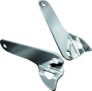 Kuryakyn 924 Kuryakyn Teardrop Tie Down Brackets 00-13 Touring Models Chrome