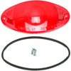 Bikers Choice 489650 Red Cateye Replacement Lens & Screw Kit