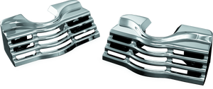 Kuryakyn 7260 Kuryakyn Slotted Head Bolt Covers Chrome