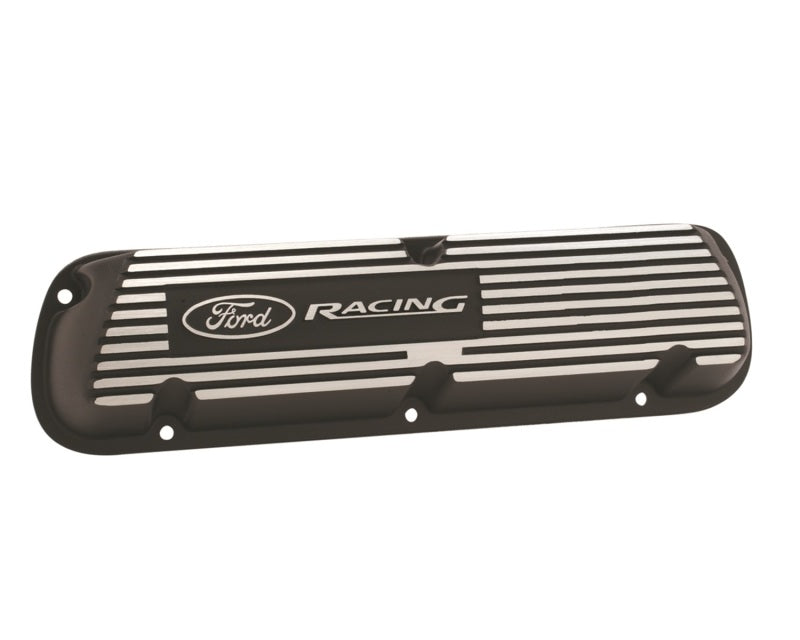 fits Ford Racing M-6000-J302R Black Satin Valve Covers Racing EFI