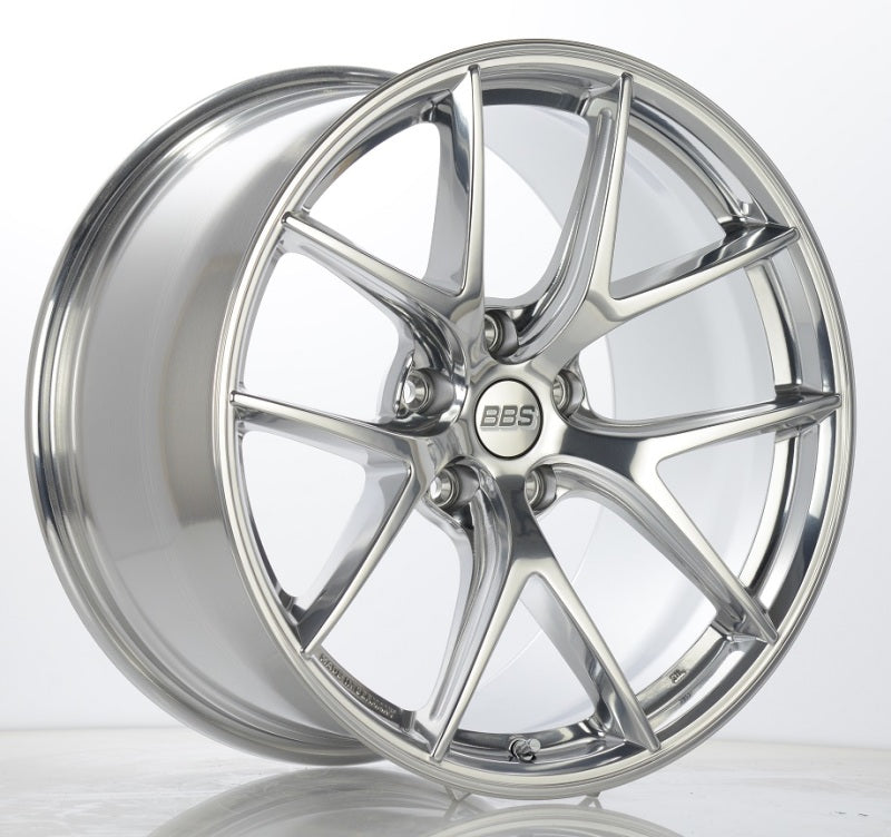 BBS CI0801CP CI-R 20x11.5 5x120 ET52 Ceramic Polished Rim Protector Wheel -82mm PFS/Clip Required