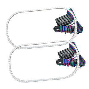 ORACLE Lighting 3950-334 Oracle fits Ford F250 99-04 Halo Kit - ColorSHIFT w/o Controller