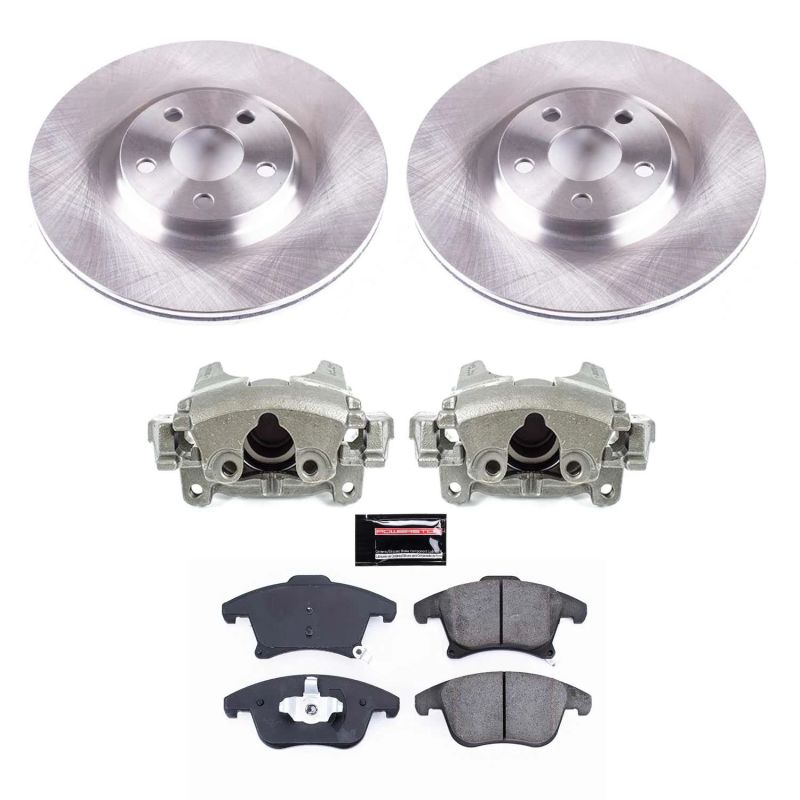 Power Stop KCOE7885 17-20 Lincoln MKZ Front Autospecialty Kit w/Cals