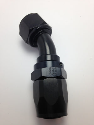 Fragola 223010-BL -10AN x 30 Degree Pro-Flow Hose End - Black