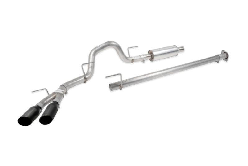 Roush 422266-BLK 21-24 fits Ford F-150 5.0L V8 Side Exit Catback Performance Exhaust w/ Black Tips