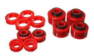 Energy Suspension 4.4121R 05-07 fits Ford F250/F350 2/4WD Red Body Mount Set