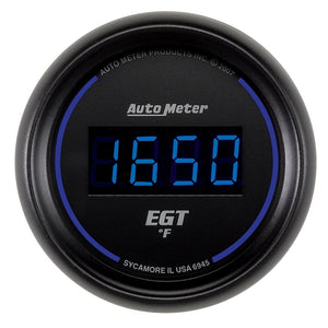 AutoMeter 6945 Autometer Cobalt Digital 52.4mm 0-2000 deg F Pyrometer