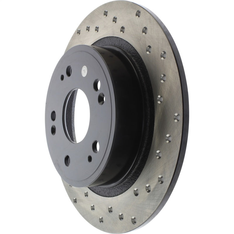 Stoptech 128.40068CL 05-17 Honda Accord / 16-17 HR-V / 09-14 Acura TSX Cryo Sport Drilled Rear Left Rotor
