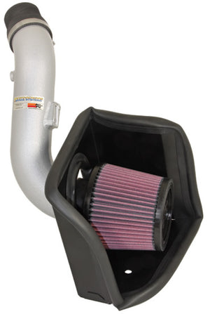 K&N Engineering 69-3515TS K&N 06-09 fits Ford Fusion V6-3.0L Silver Typhoon Short Ram Intake