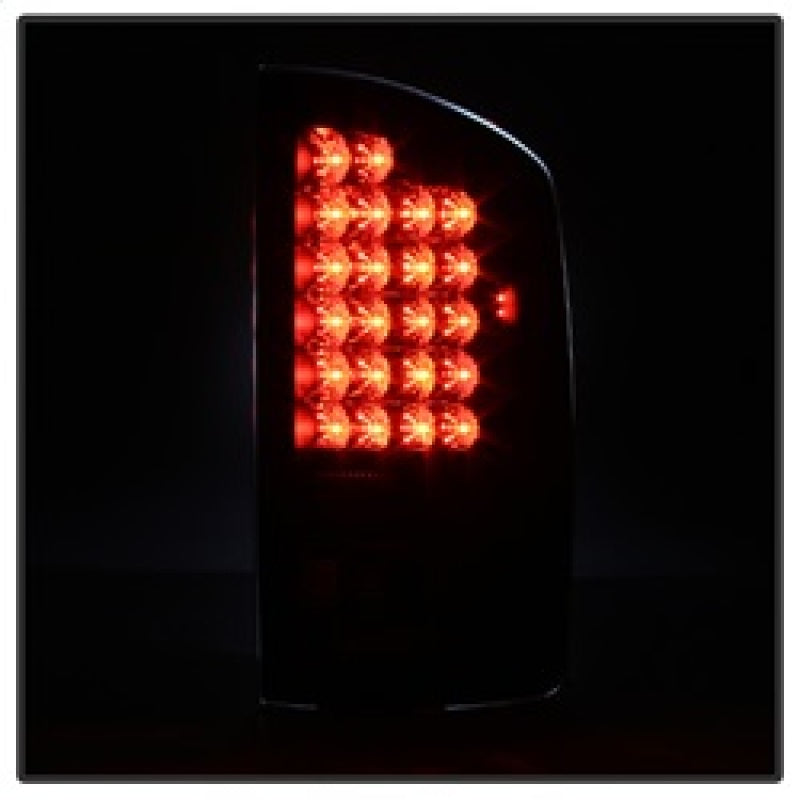 Spyder 5078094 fits Dodge 02-06 Ram 1500/Ram 2500/3500 03-06 LED Tail Light Bla