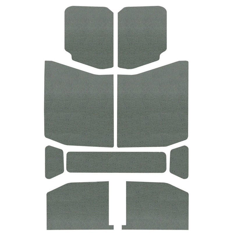 DEI  50169 fits Jeep 18-23 Wrangler JL 4-Door Boom Mat Headliner - 9 Piece - Gra