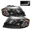 Spyder 5008510 fits Audi 06-08 A3 Projector Headlights Halogen Model Only - DRL