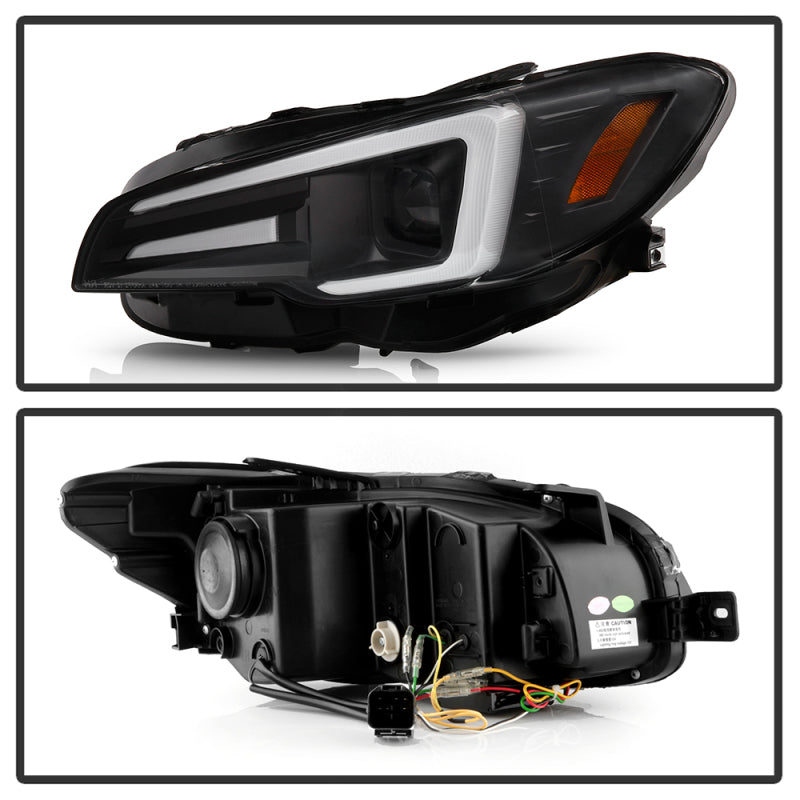 Spyder 5088093 fits Subaru 15-20 Impreza WRX Halogen High-Power LED Headlights-