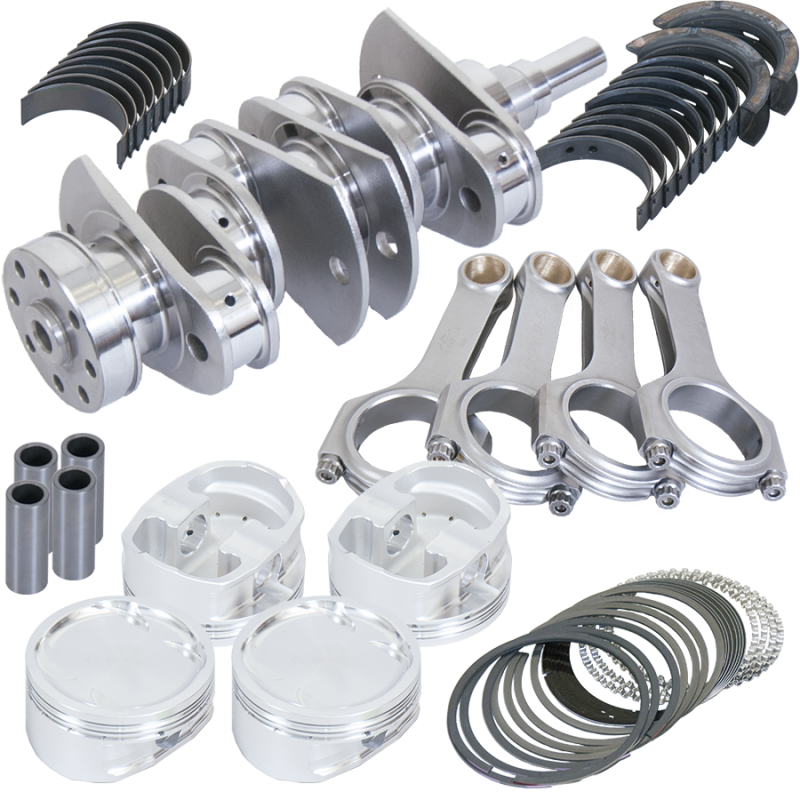 Eagle 890229975 fits Subaru Ej25 3.268in Billet Crank 5.137in H-Beam -22.1cc 99.75mm Pistons Rotating Assembly
