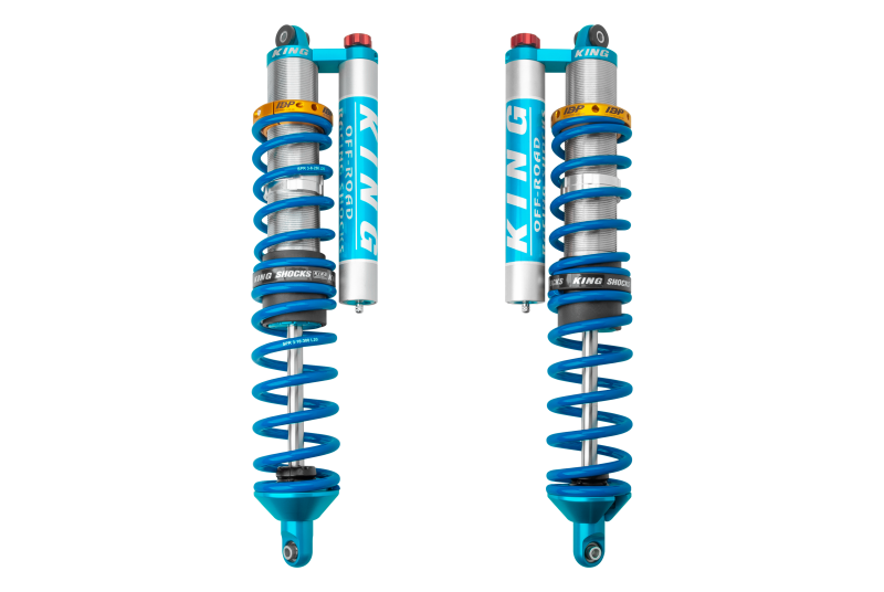 King Shocks 25700-394A 2019+ fits Honda Talon 1000X 2.5 Front Internal Bypass Piggyback Coilover w/ Adjuster