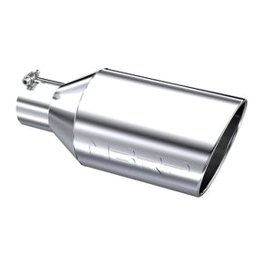 MBRP T5128 MBRP Universal Tip 8in O.D. Rolled End 4in inlet 18in length T304