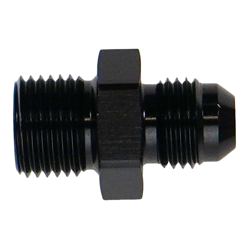 DeatschWerks 6-02-0641-B 6AN Male Flare to M16x1.5 Male Inverted Flare Adapter