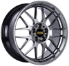 BBS RG751DBK RG-R 17x7.5 5x100 ET35 PFS Diamond Black Wheel -82mm PFS/Clip Req