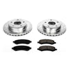 PowerStop K2193 fits Dodge 05-10 Dakota Front Z23 Evolution Sport Brake Kit