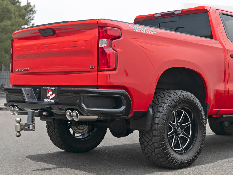 AFE 49-34105-P  Series 3in 304SS Exhaust Cat-Back Exh w/ Pol Tips 2019 fits GM