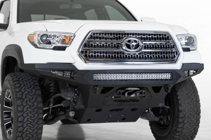 Addictive Desert Designs F681202200103 fits Toyota 16-19 Tacoma Stealth Fighther Front Bumper w/ Winch Mount