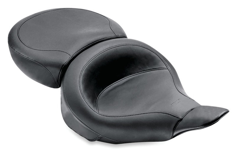 Mustang 76053 Harley Electra Glide Std, Tour Glide Wide Touring 1PC Seat - Black