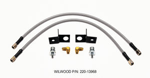 Wilwood 220-13968 Flexline Kit Rear 07-Up fits Jeep JK
