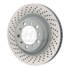 SHW Performance PRL39823 SHW 2016 fits Porsche Boxster Spyder w/o Ceramic Brakes Left Rear Drilled MB Brake Rotor (98135240300)
