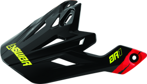 Answer 444445 AR1 Proglo Visor Red/Black/Hyper Acid