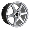 Enkei 485-885-8045SP T6S 18x8.5 45mm Offset 5x100 Bolt Pattern 72.6 Bore Matte Silver Wheel