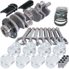 Eagle 128224005 fits Chevy LS2 4.000in Crank 24 Tth Reluctor 6.125in H-Beam -29cc 4.005in Pistons Rotating Assembly