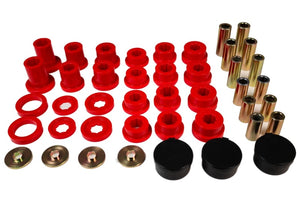 Energy Suspension 8.3140R 01-05 fits Lexus IS300 Rear Control Arm Bushing Set - Red