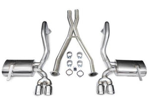 CORSA Performance 14114 Corsa 1997-2004 fits Chevrolet Corvette C5 Z06 5.7L V8 Polished Xtreme Cat-Back + XO Exhaust