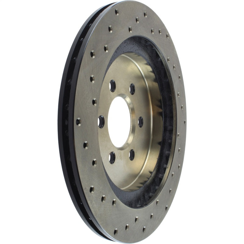 Stoptech 128.63037CL 92-02 Dodge Viper Drilled Rear Left Cryo Rotor