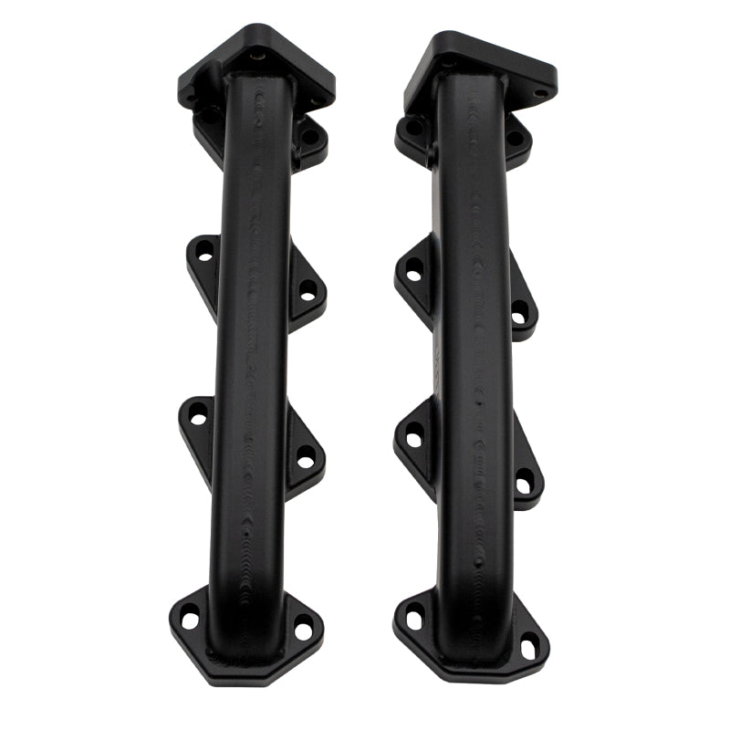 Wehrli WCF100174 01-04 Duramax LB7 Billet Exhaust Manifold & SS Up Pipes w/ Gaskets and ARP Hardware