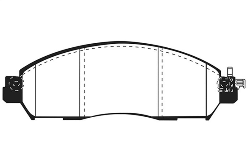 EBC DP22310 2017+ fits Nissan Leaf Electric Greenstuff Front Brake Pads