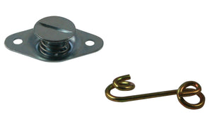 Moroso 71440 Quick Fastener - Self Ejecting - 5/16in x .400in - Steel - 10 Pack
