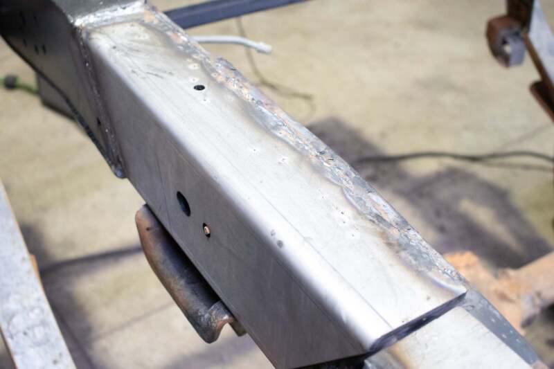 RustBuster RB7366L Over Axle Frame Section Left Side