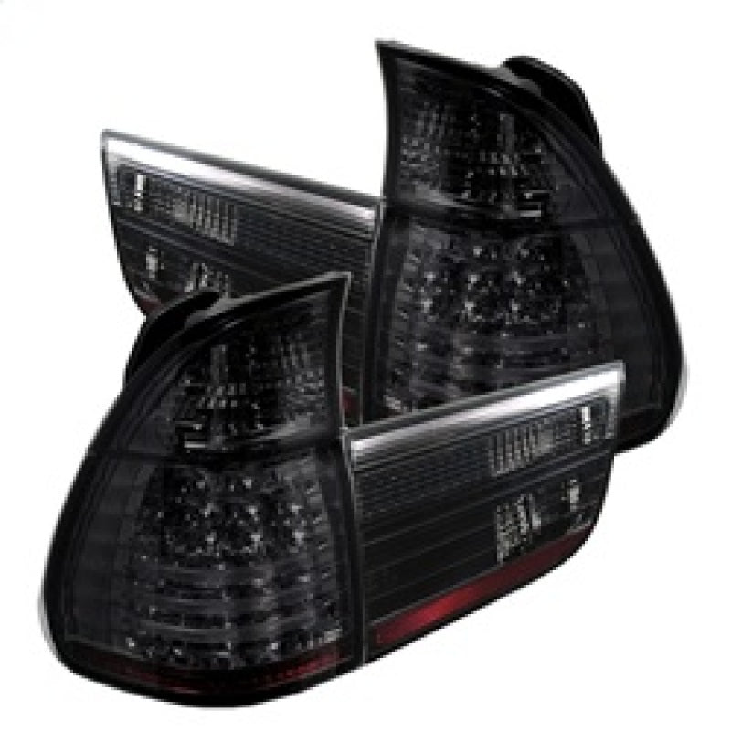 Spyder 5000828 fits BMW 00-06 E53 X5 4PCS LED Tail Lights Smoke ALT-YD-BE5300-L