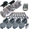 Eagle 62500040 fits Chevy 400 3.750in Crank 5.700in I-Beam Rods -20cc 4.165in Pistons Rotating Assembly