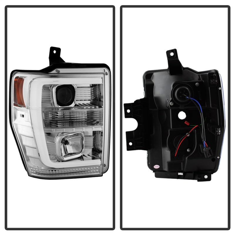 Spyder 5084699 fits Ford 08-10 F-250 Super Duty V2 Light Bar DRL Projector Head