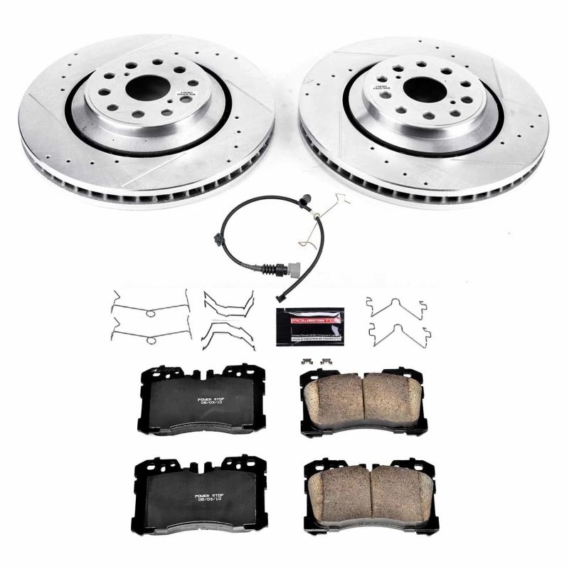 PowerStop K8320 fits Lexus 18-19 LS500 Front Z23 Evolution Sport Brake Kit