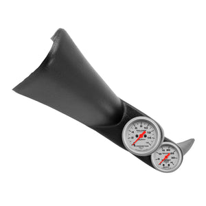 AutoMeter 7084 Autometer 00-06 fits Chevy Duramax/fits Silverado Black Dual Pillar Ultra-Lite Gauge Kit
