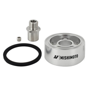 Mishimoto MMOC-SPC32-34SL Oil Filter Spacer 32mm 3/4 - 16 Thread - Silver