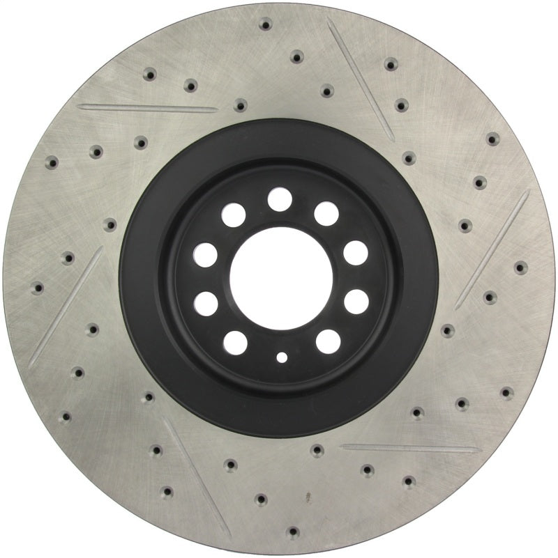 Stoptech 127.33093R Slotted & Drilled Sport Brake Rotor
