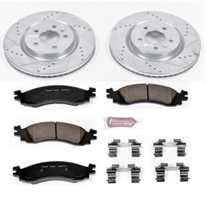 PowerStop K5581 fits Ford 11-12 Taurus Front Z23 Evolution Sport Brake Kit