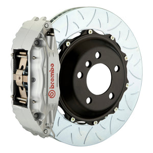 Brembo 1M3.8026A3 Brembo 04-05 R32 (Mk4) Front GT BBK 6 Piston Cast 355x32 2pc Rotor Slotted Type-3-Silver